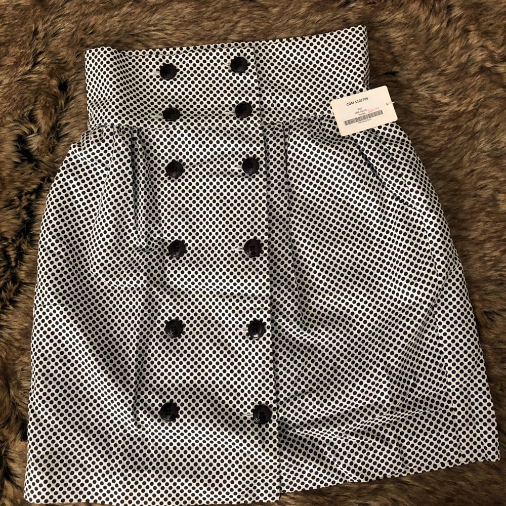 NWT polka dot skirt